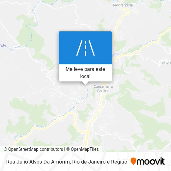 Rua Júlio Alves Da Amorim mapa