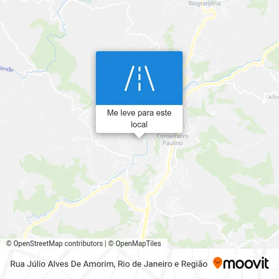 Rua Júlio Alves De Amorim mapa