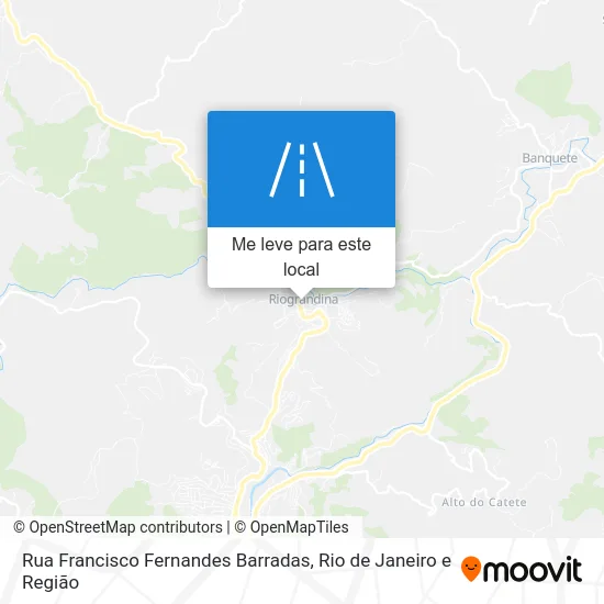Rua Francisco Fernandes Barradas mapa