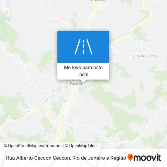 Rua Alberto Ceccon Ceccon mapa