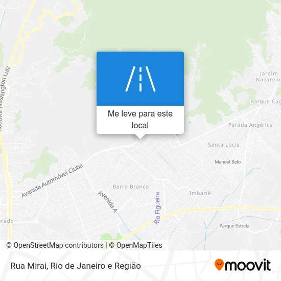 Rua Mirai mapa