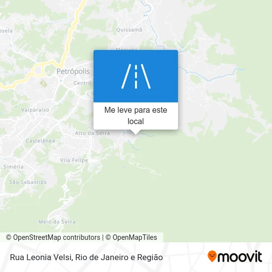 Rua Leonia Velsi mapa
