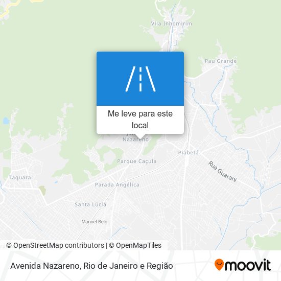 Avenida Nazareno mapa
