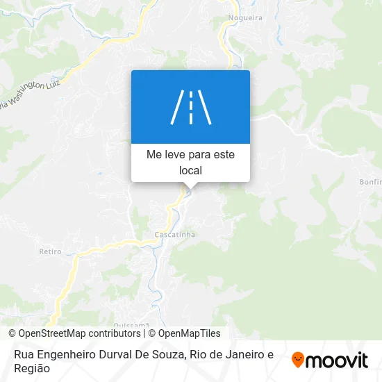 Rua Engenheiro Durval De Souza mapa