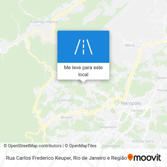 Rua Carlos Frederico Keuper mapa