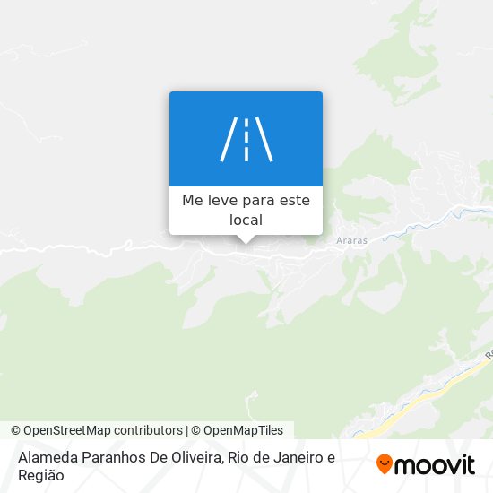 Alameda Paranhos De Oliveira mapa