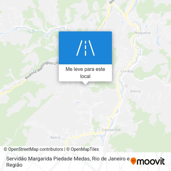 Servidão Margarida Piedade Medas mapa