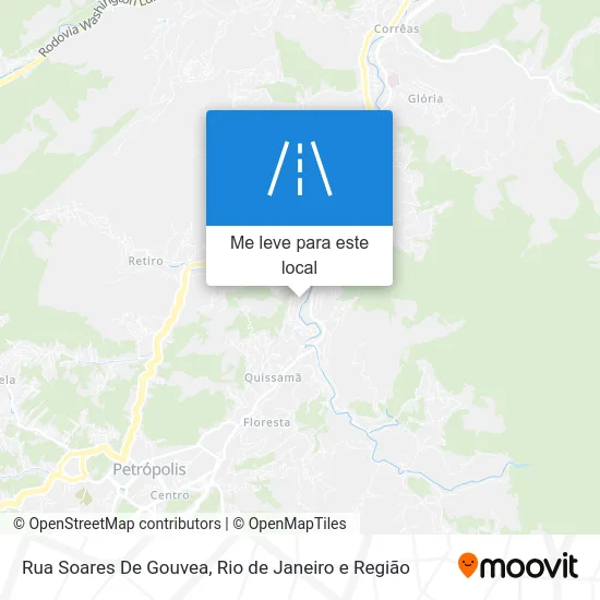 Rua Soares De Gouvea mapa