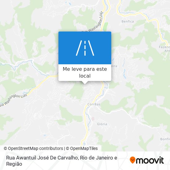 Rua Awantuil José De Carvalho mapa