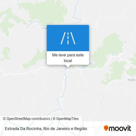 Estrada Da Rocinha mapa