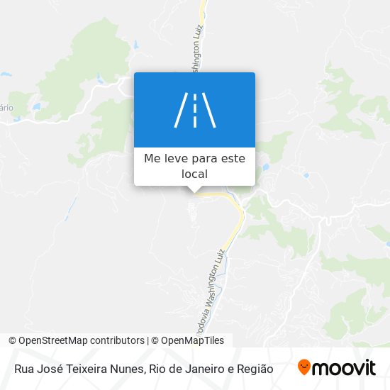 Rua José Teixeira Nunes mapa