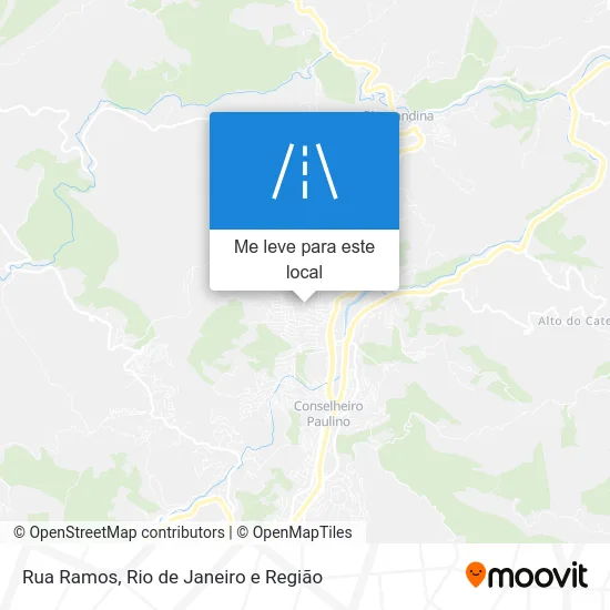 Rua Ramos mapa