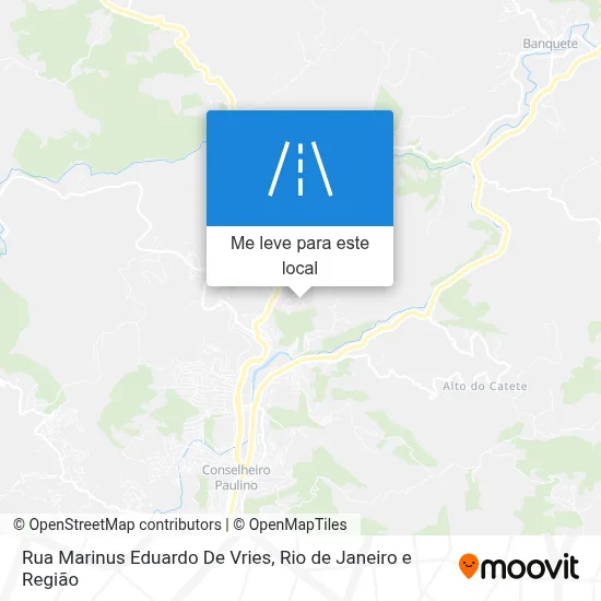 Rua Marinus Eduardo De Vries mapa