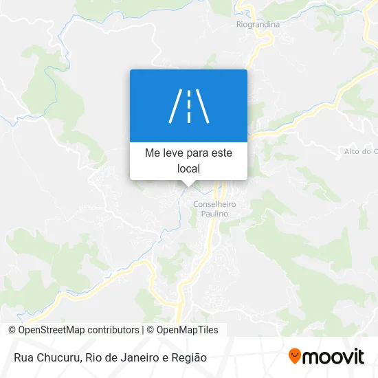 Rua Chucuru mapa