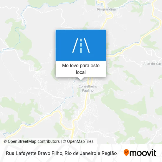 Rua Lafayette Bravo Filho mapa
