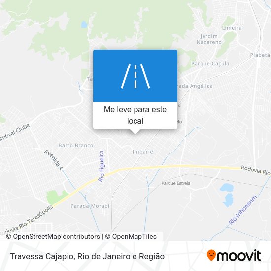 Travessa Cajapio mapa
