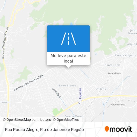 Rua Pouso Alegre mapa