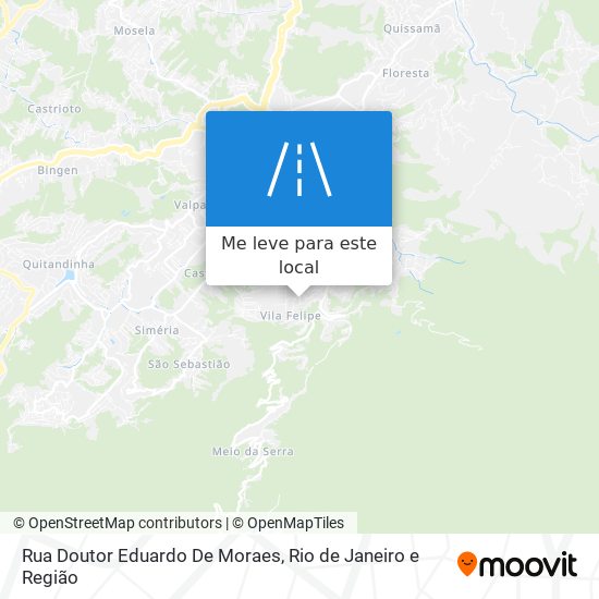 Rua Doutor Eduardo De Moraes mapa