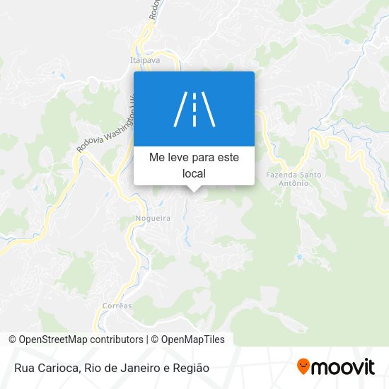Rua Carioca mapa