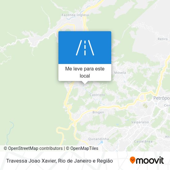 Travessa Joao Xavier mapa