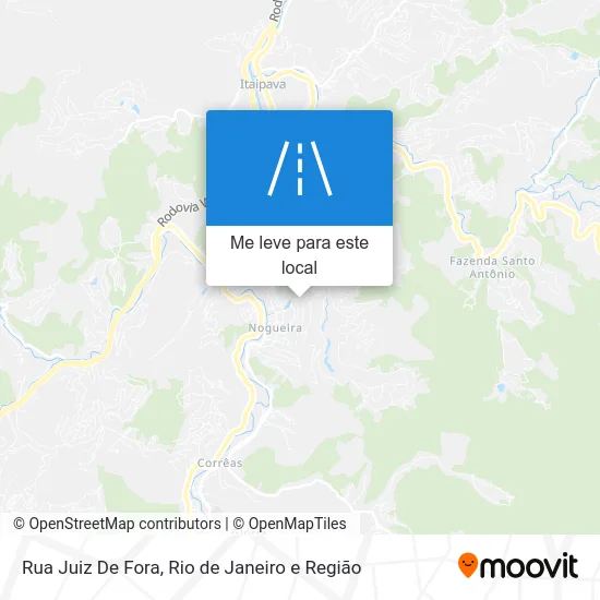 Rua Juiz De Fora mapa