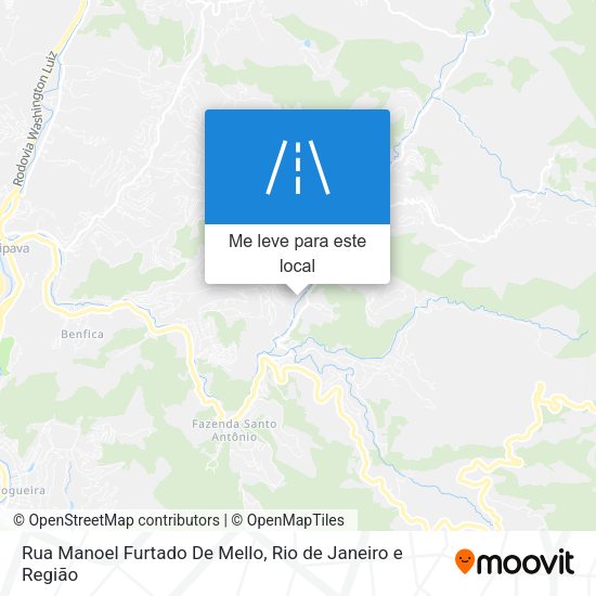 Rua Manoel Furtado De Mello mapa