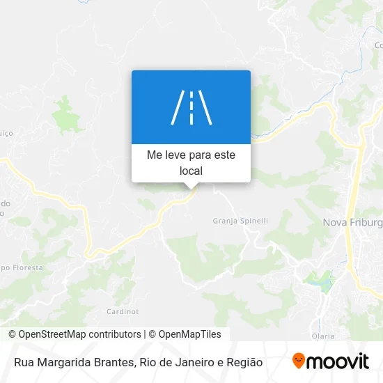 Rua Margarida Brantes mapa