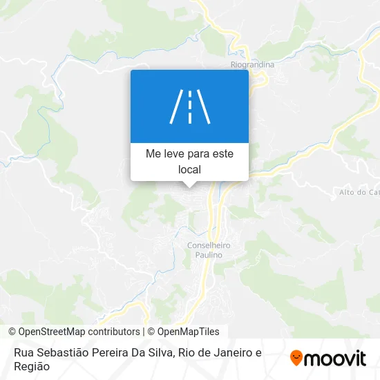 Rua Sebastião Pereira Da Silva mapa