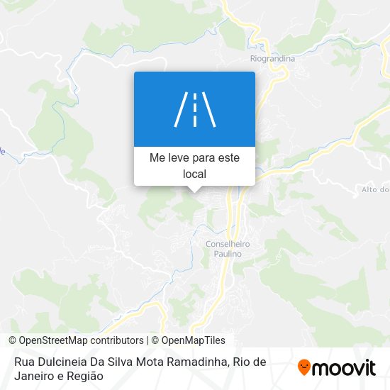 Rua Dulcineia Da Silva Mota Ramadinha mapa