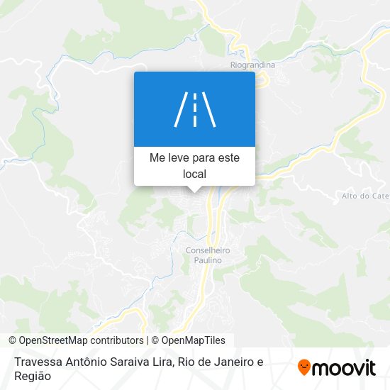 Travessa Antônio Saraiva Lira mapa