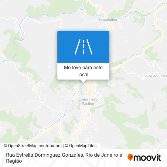 Rua Estrella Dominguez Gonzales mapa
