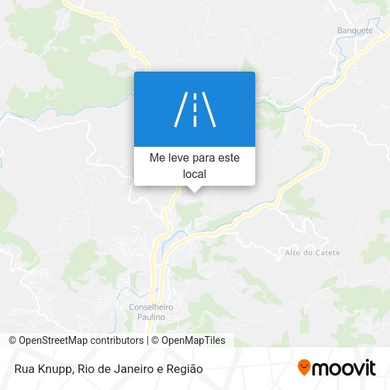 Rua Knupp mapa