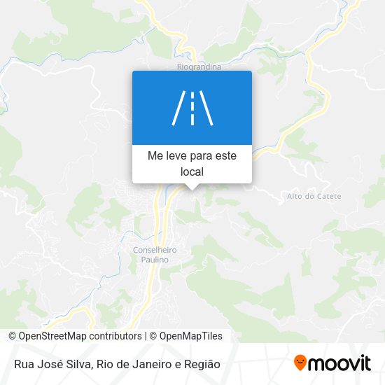Rua José Silva mapa