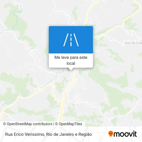 Rua Erico Verissimo mapa