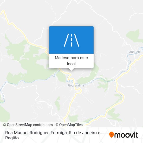 Rua Manoel Rodrigues Formiga mapa