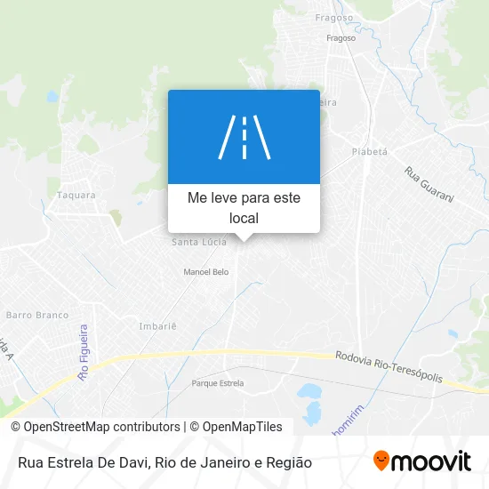 Rua Estrela De Davi mapa