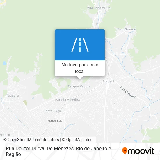 Rua Doutor Durval De Menezes mapa