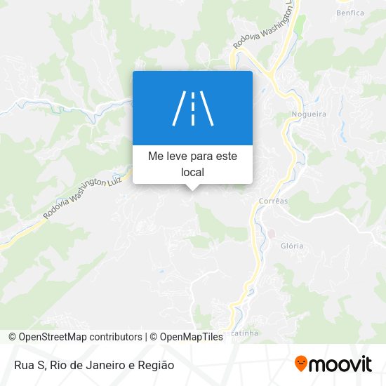 Rua S mapa