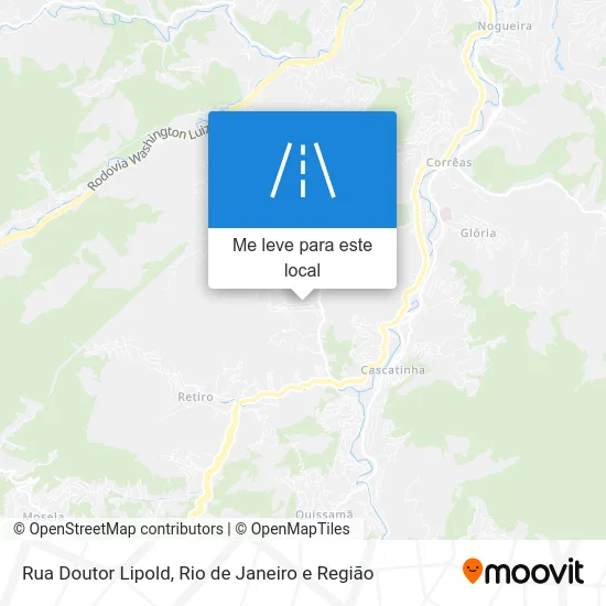Rua Doutor Lipold mapa