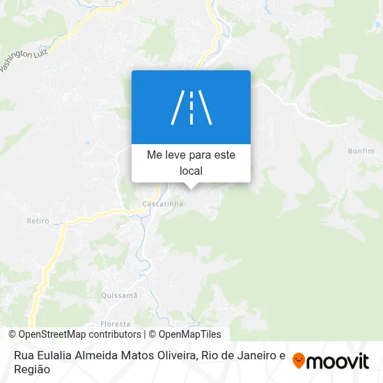 Rua Eulalia Almeida Matos Oliveira mapa