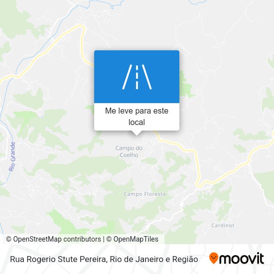 Rua Rogerio Stute Pereira mapa