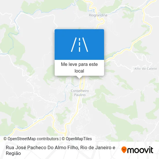Rua José Pacheco Do Almo Filho mapa