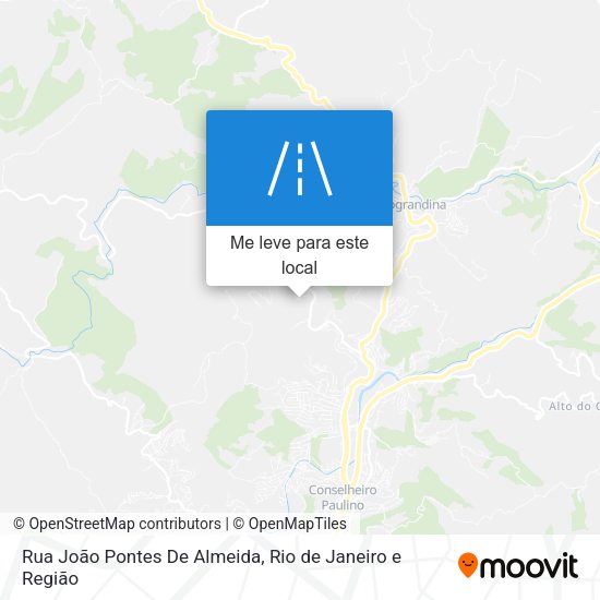 Rua João Pontes De Almeida mapa