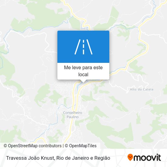 Travessa João Knust mapa