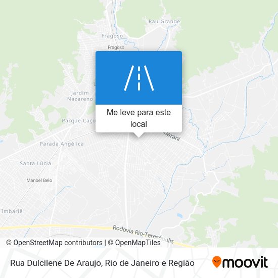 Rua Dulcilene De Araujo mapa