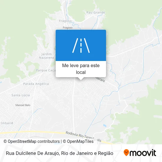 Rua Dulcilene De Araujo mapa