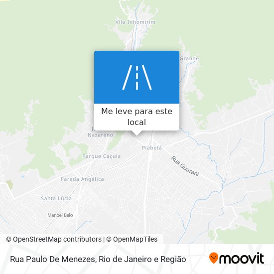 Rua Paulo De Menezes mapa