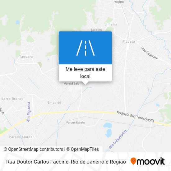 Rua Doutor Carlos Faccine mapa