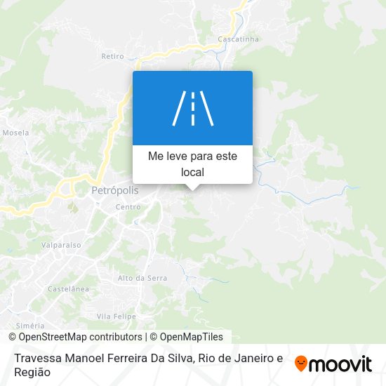 Travessa Manoel Ferreira Da Silva mapa