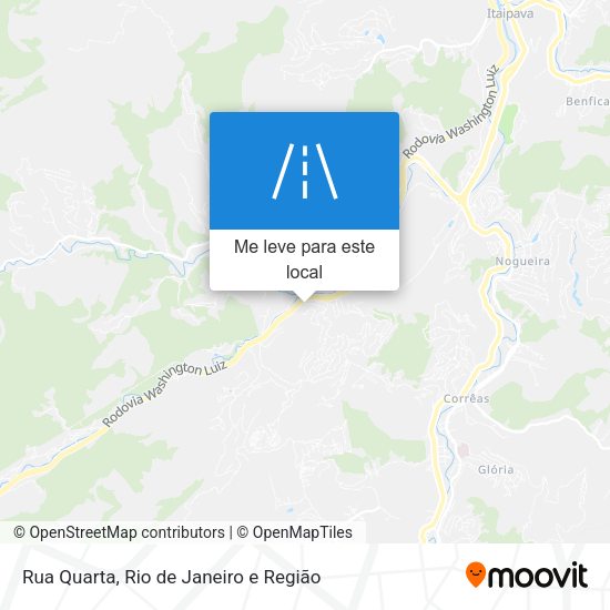 Rua Quarta mapa
